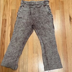 Free People fp movement Sideline Crop Sweatpants Light Purple